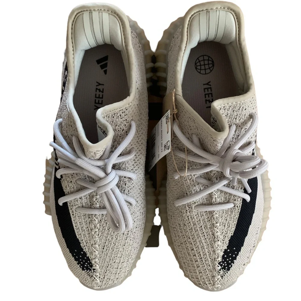ADIDAS YEEZY Sneakers Shoes Boost 350 V2 Slate Black HP7870 Men's 7 Wome…